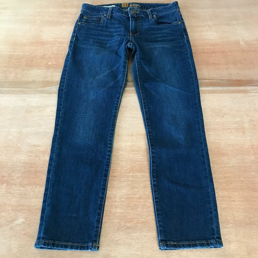 Kut from the Kloth Dark Blue Straight Leg Jeans